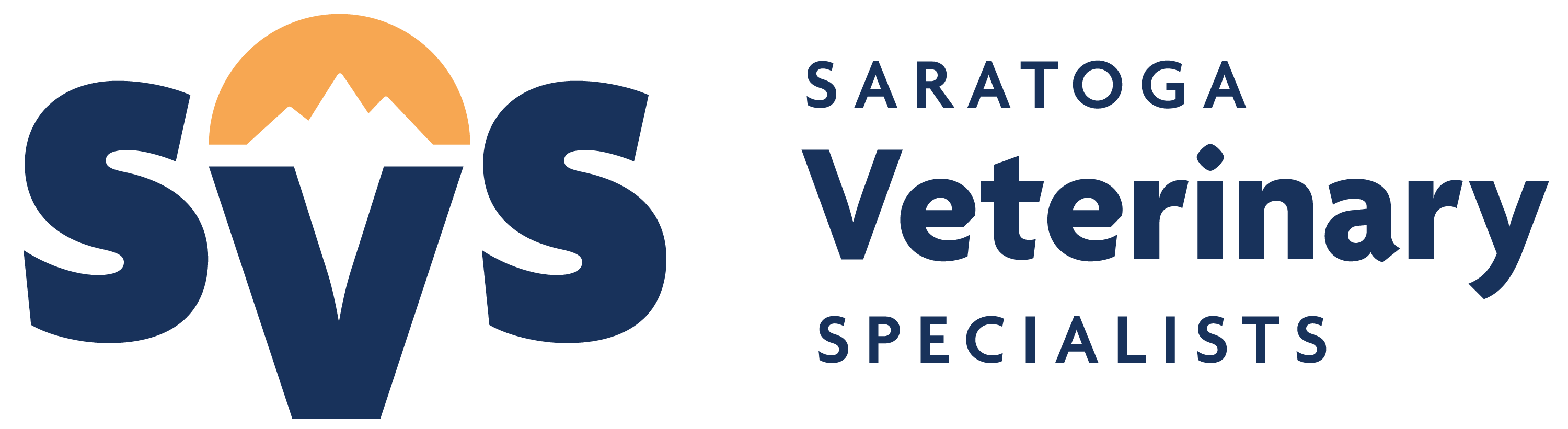 saratoga veterinary specialist logo design