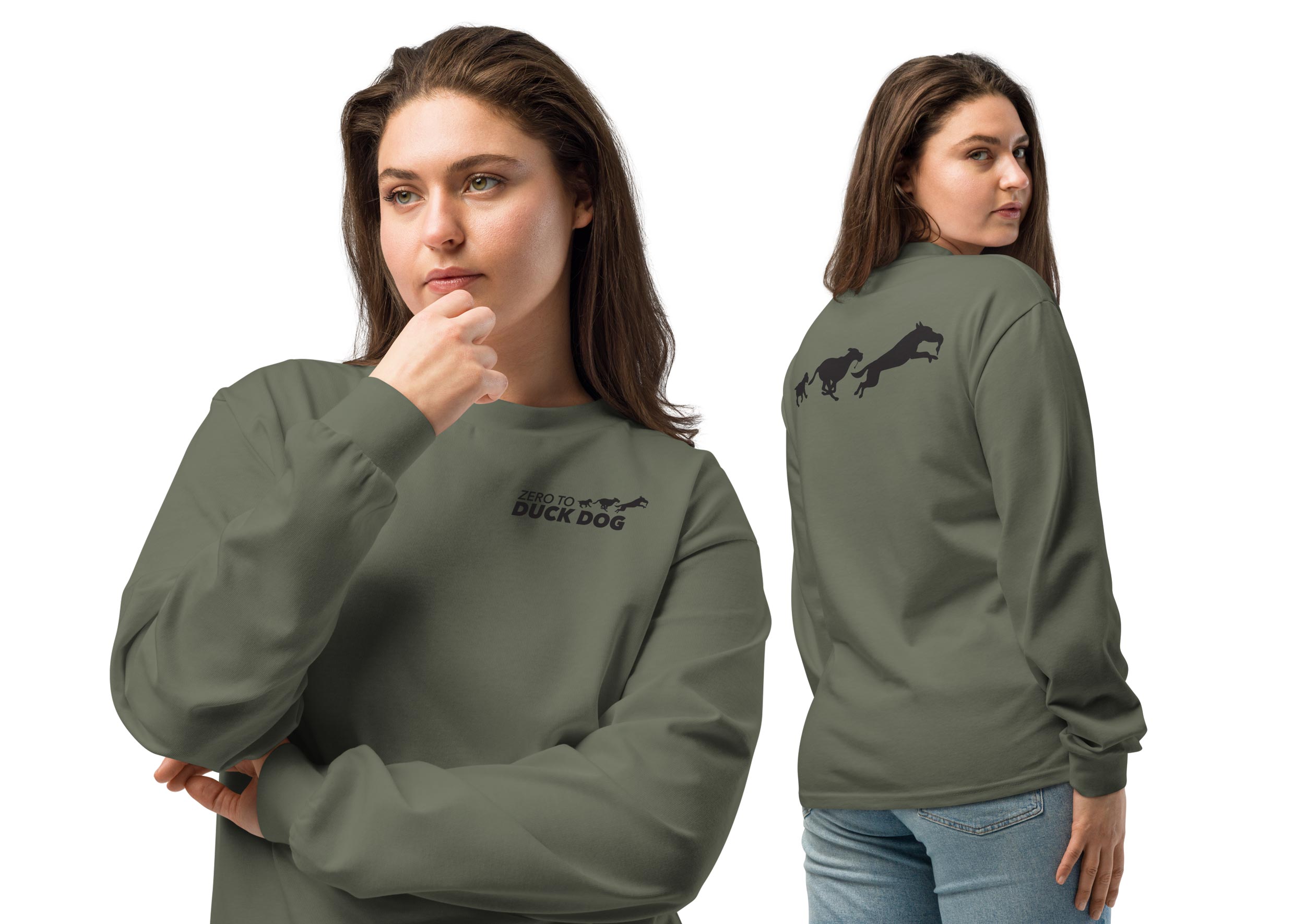 logo design for duck dog online training